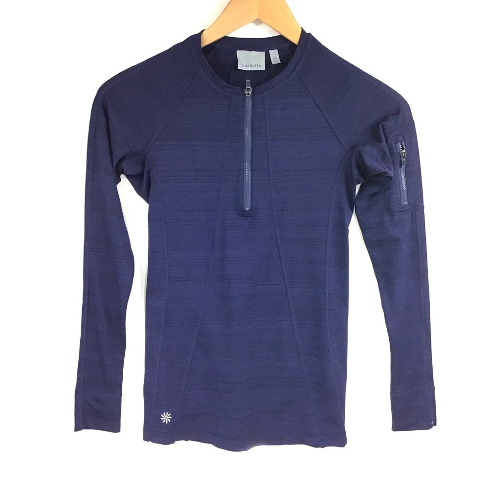 ATHLETA | 1/2 Zip Athletic Top